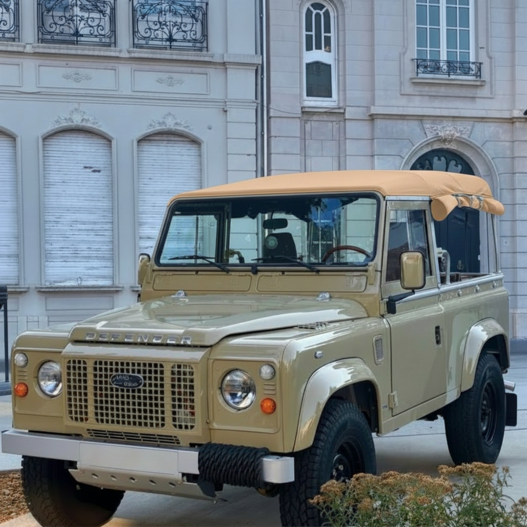 90" - Full Hood - With Side Windows &amp; Blinds (FYSW) - Land Rover Defender - (No NAS)