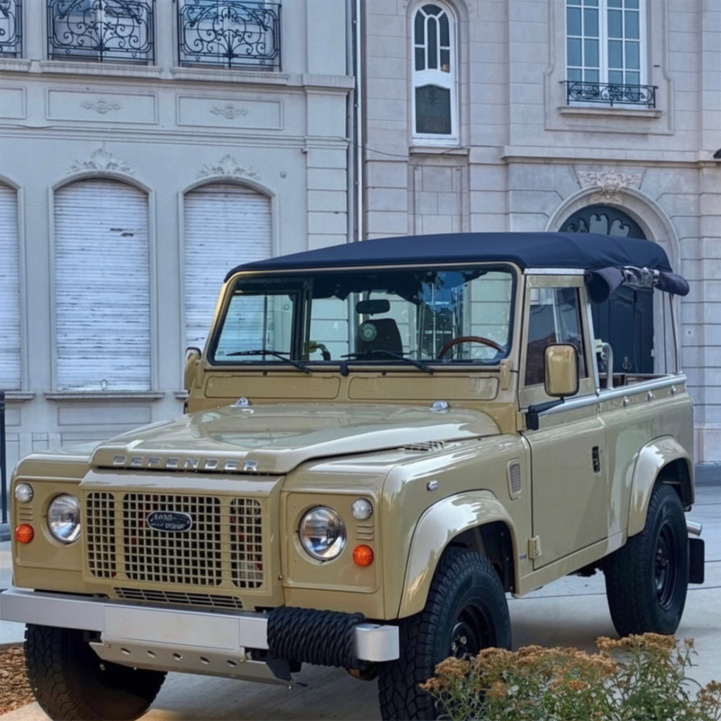 90" - Full Hood - With Side Windows &amp; Blinds (FYSW) - Land Rover Defender - (No NAS)
