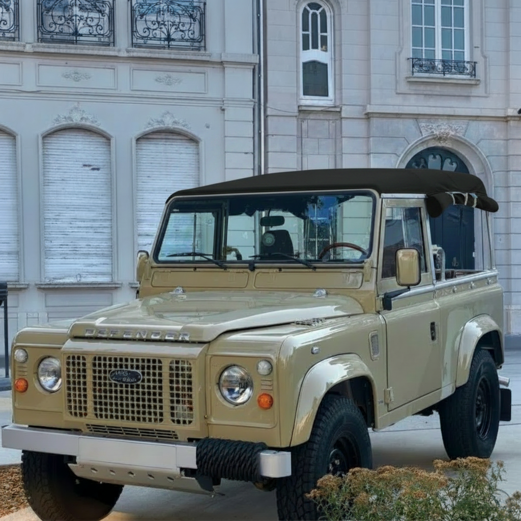90" - Full Hood - With Side Windows &amp; Blinds (FYSW) - Land Rover Defender - (No NAS)
