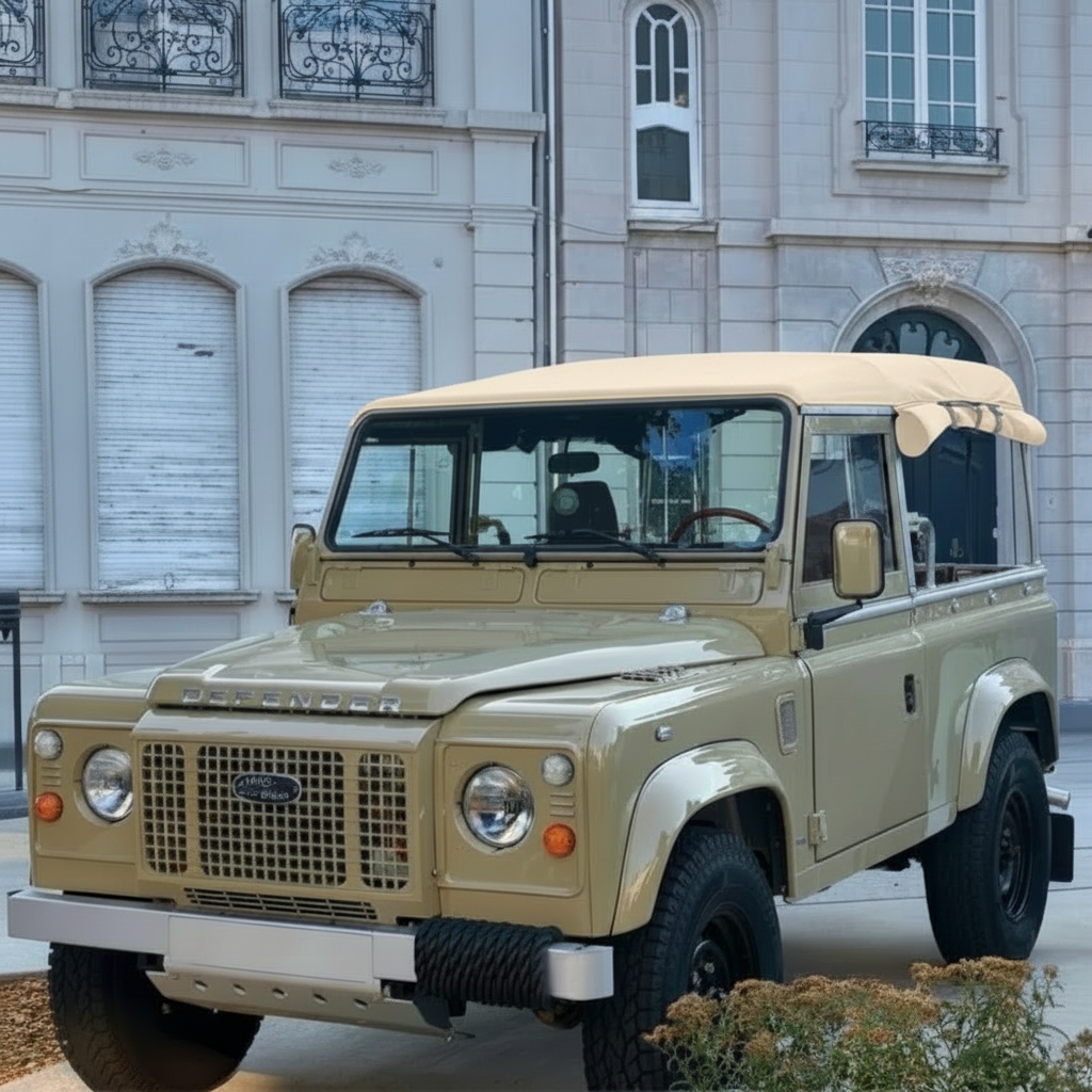 90" - Full Hood - With Side Windows &amp; Blinds (FYSW) - Land Rover Defender - (No NAS)