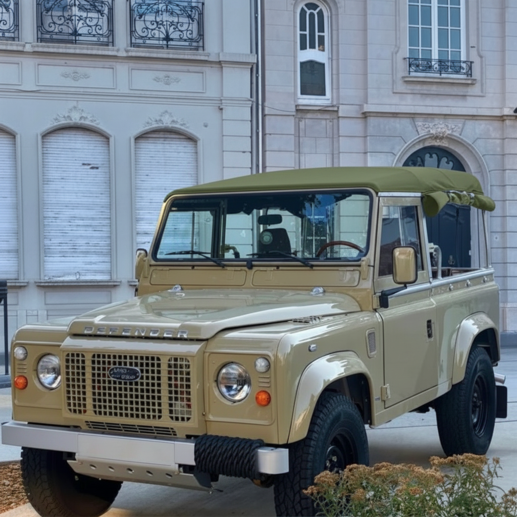 90" - Full Hood - With Side Windows &amp; Blinds (FYSW) - Land Rover Defender - (No NAS)