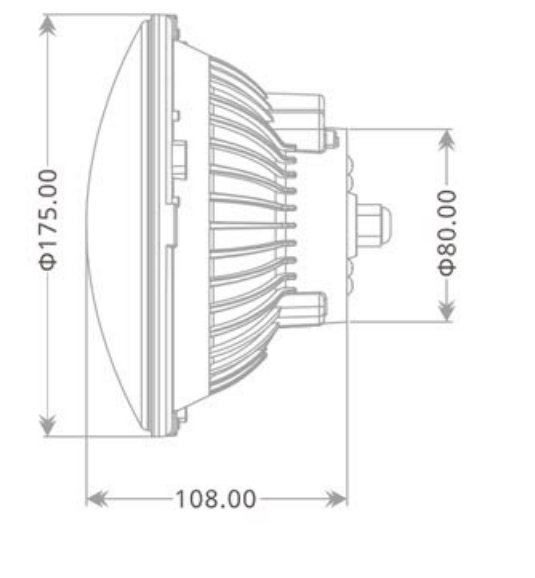 Land Rover  7 inch Headlights diagram 