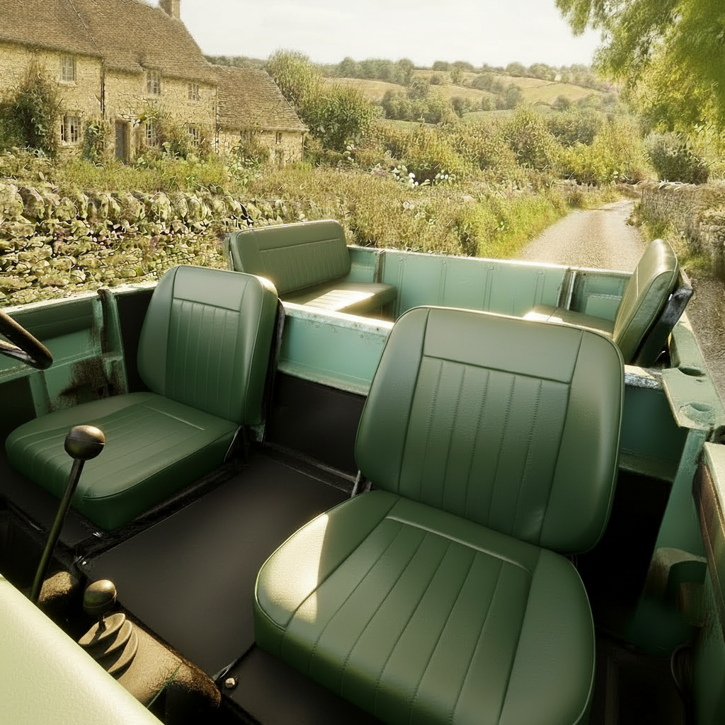 COMFORT - "Deluxe" Seats - Front - Land Rover SERIES (2 or 3 Seats)