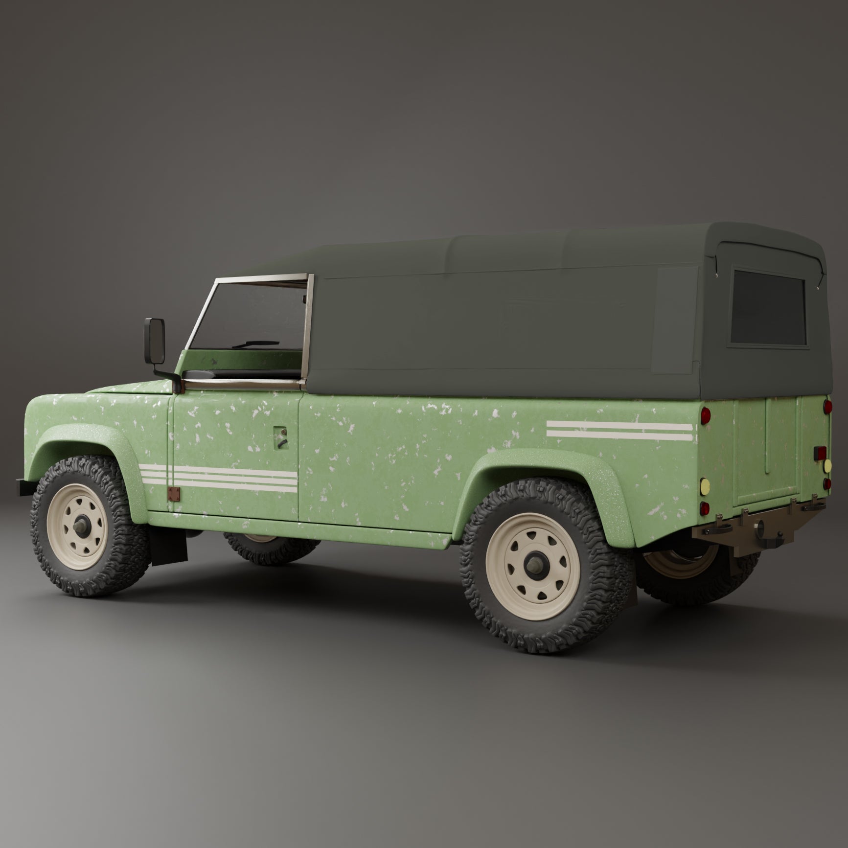 Defender 110 - Full Hood - NSW - Green Grey