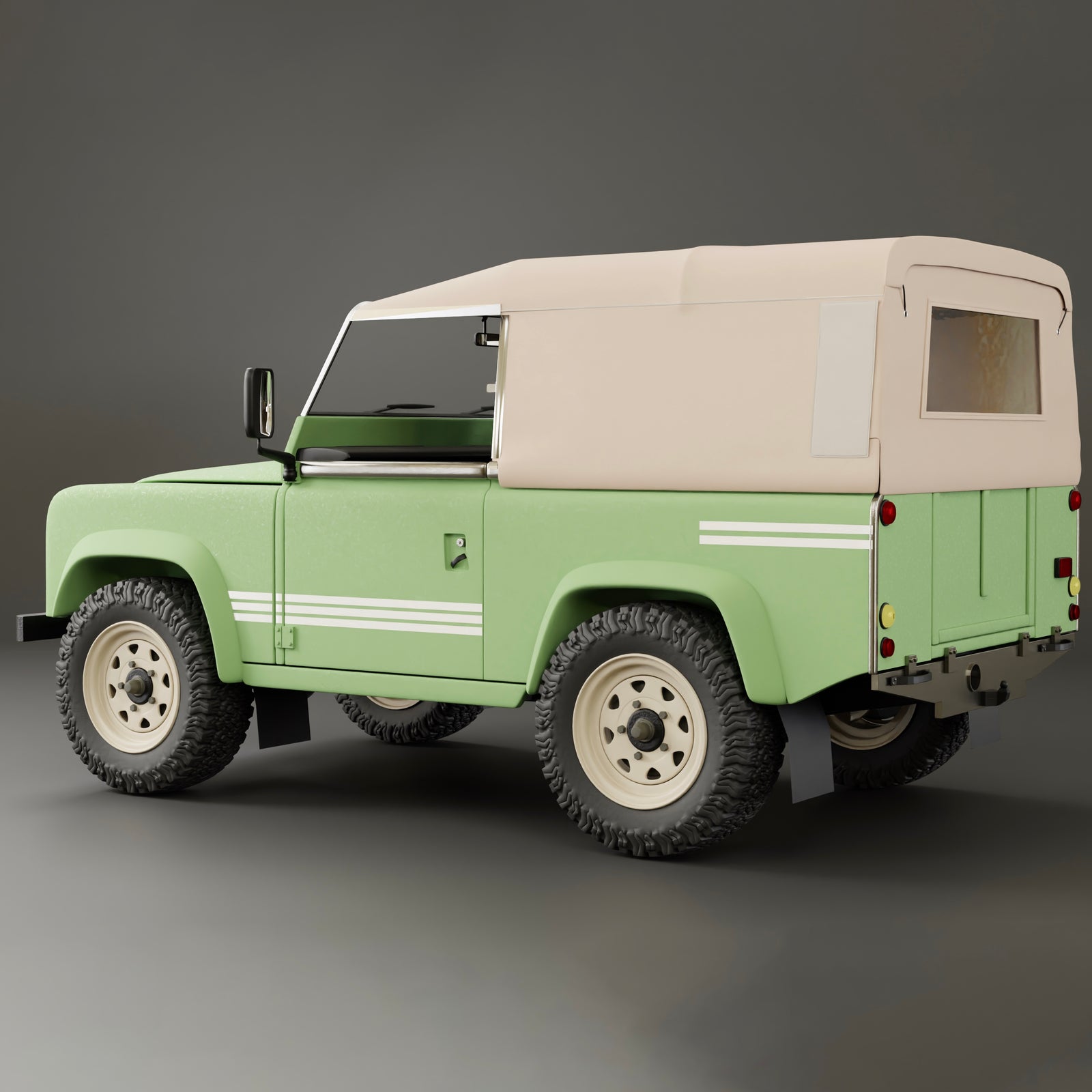 Defender 90 - Full Hood - NSW - Light Sand