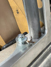 Raised Seat Belt Delta Brackets + Seat Belts - SET - Land Rover Series/Defender