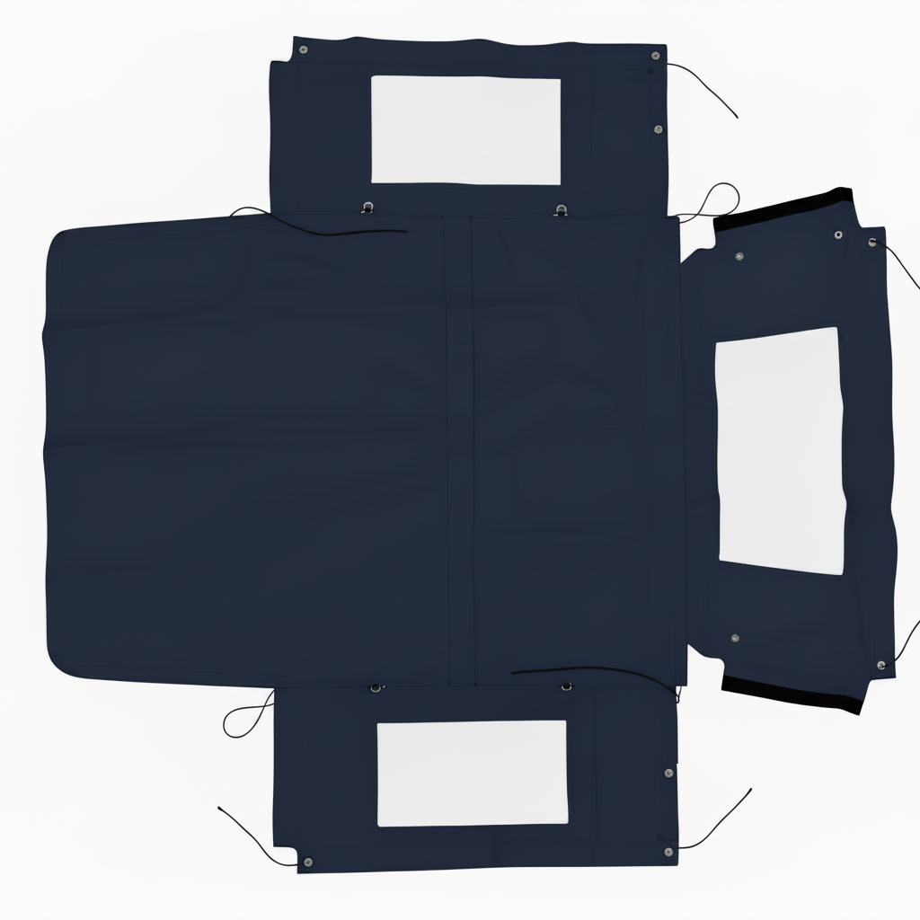 90" - Full Hood - With Side Windows (WSW)- Land Rover Defender - (No NAS)