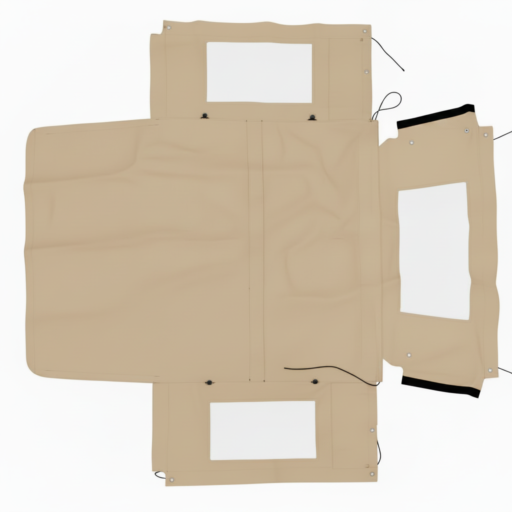 90" - Full Hood - With Side Windows (WSW)- Land Rover Defender - (No NAS)