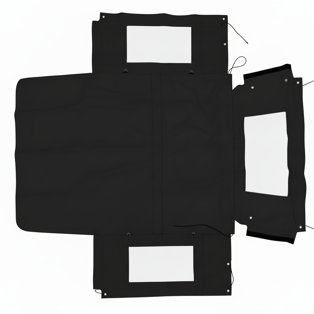 90" - Full Hood - With Side Windows (WSW)- Land Rover Defender - (No NAS)