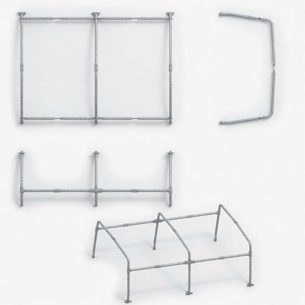 Land Rover Series 88" - Modular Hood Stick Set Soft Top Frame Kit