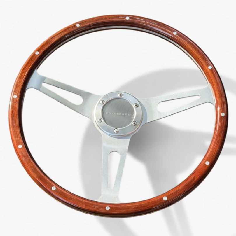 Segura Full Wood - 15" Steering Wheel - (PCD 6*70) - (Only Steering Wheel)