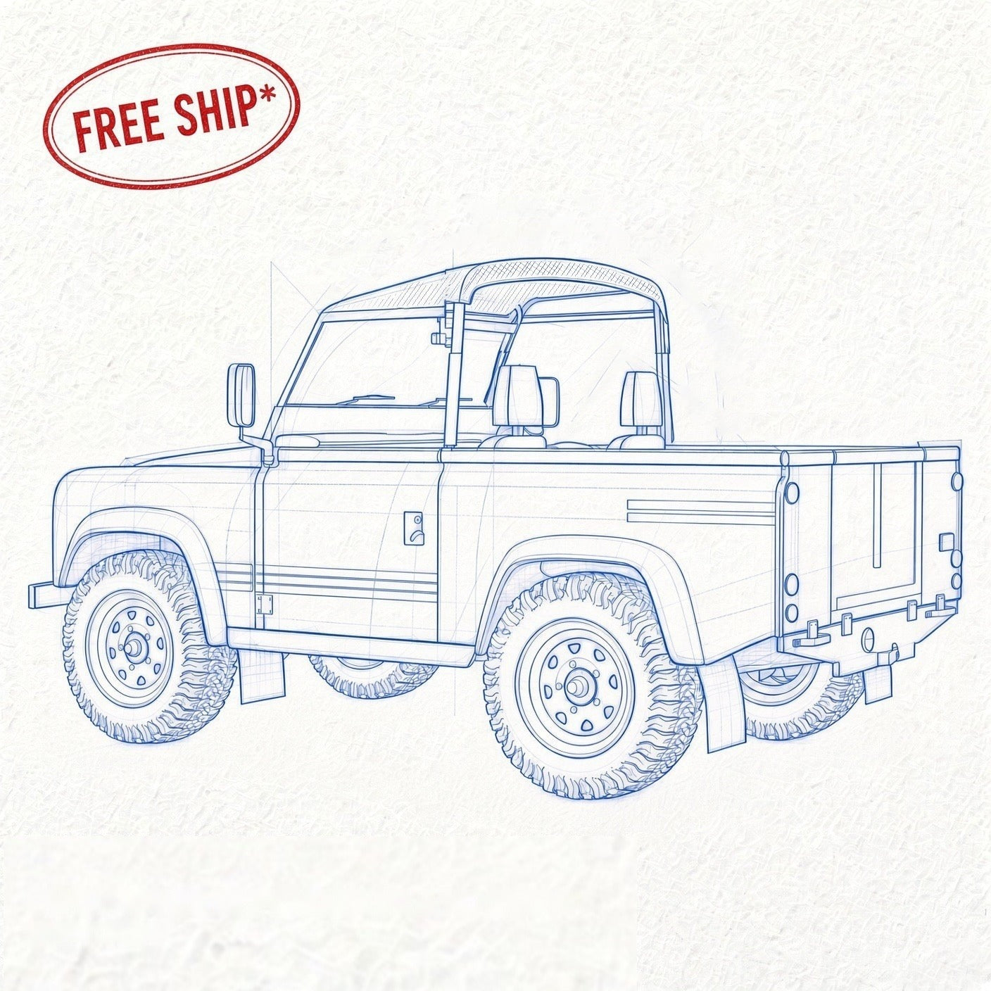 Land Rover Defender 90" & 110" Bikini Soft Top