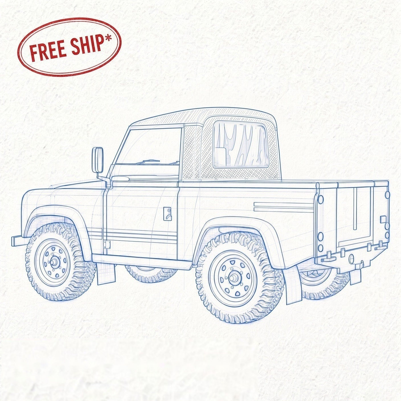 Land Rover Defender 90" & 110" Cabin Soft Top/Hood