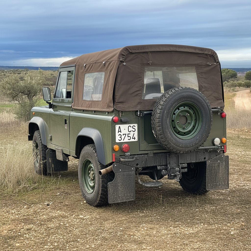 90" - Full Hood - With Side Windows (WSW)- Land Rover Defender - (No NAS)