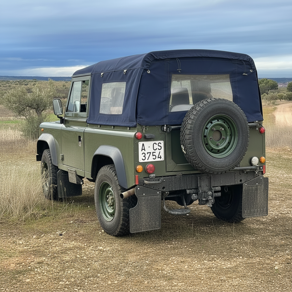 90" - Full Hood - With Side Windows (WSW)- Land Rover Defender - (No NAS)