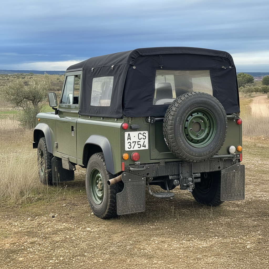 90" - Full Hood - With Side Windows (WSW)- Land Rover Defender - (No NAS)