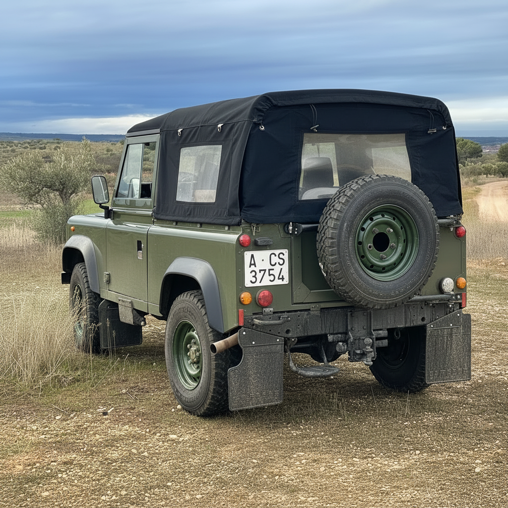 90" - Full Hood - With Side Windows (WSW)- Land Rover Defender - (No NAS)