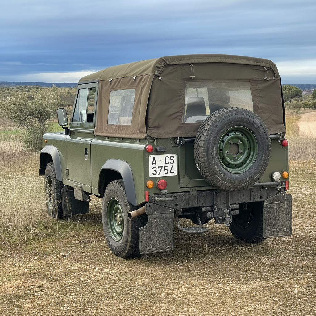 90" - Full Hood - With Side Windows (WSW)- Land Rover Defender - (No NAS)