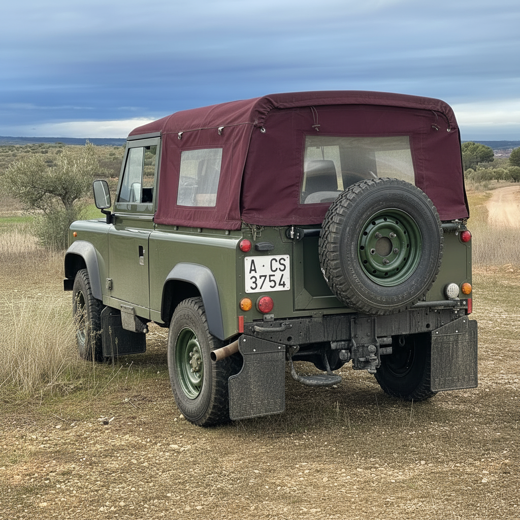 90" - Full Hood - With Side Windows (WSW)- Land Rover Defender - (No NAS)