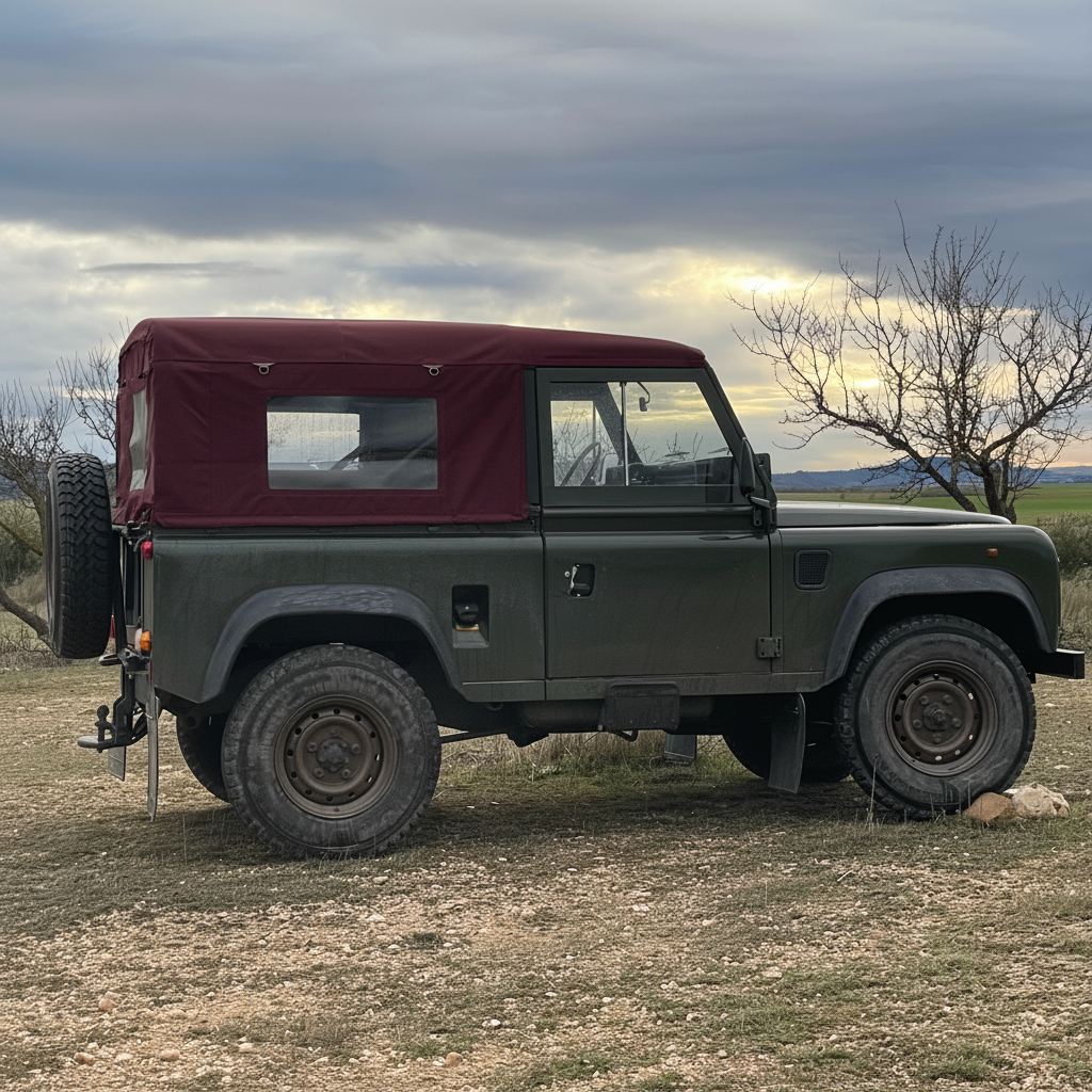 90" - Full Hood - With Side Windows (WSW)- Land Rover Defender - (No NAS)