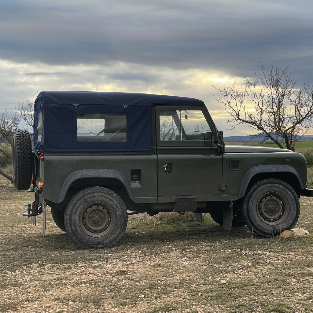 90" - Full Hood - With Side Windows (WSW)- Land Rover Defender - (No NAS)