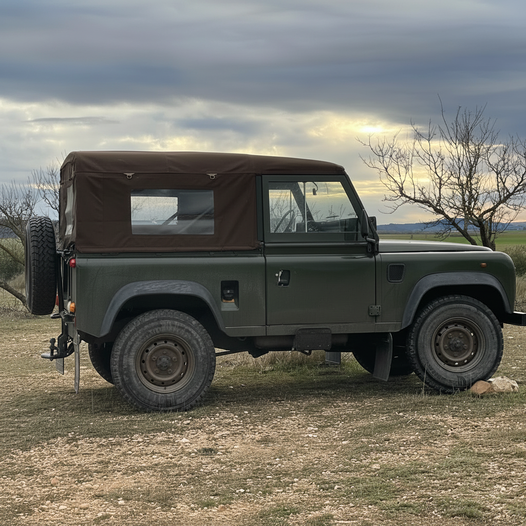 90" - Full Hood - With Side Windows (WSW)- Land Rover Defender - (No NAS)