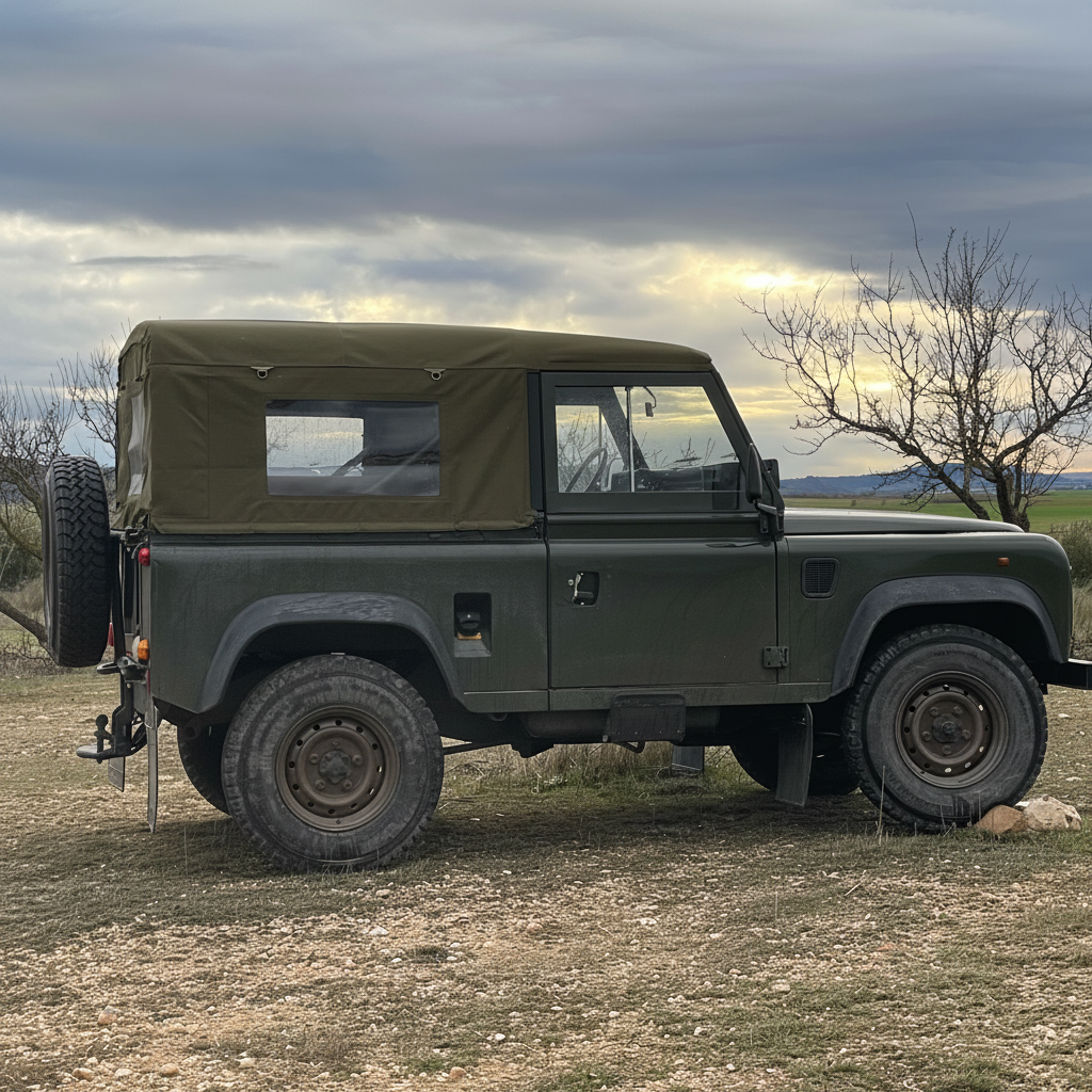 90" - Full Hood - With Side Windows (WSW)- Land Rover Defender - (No NAS)