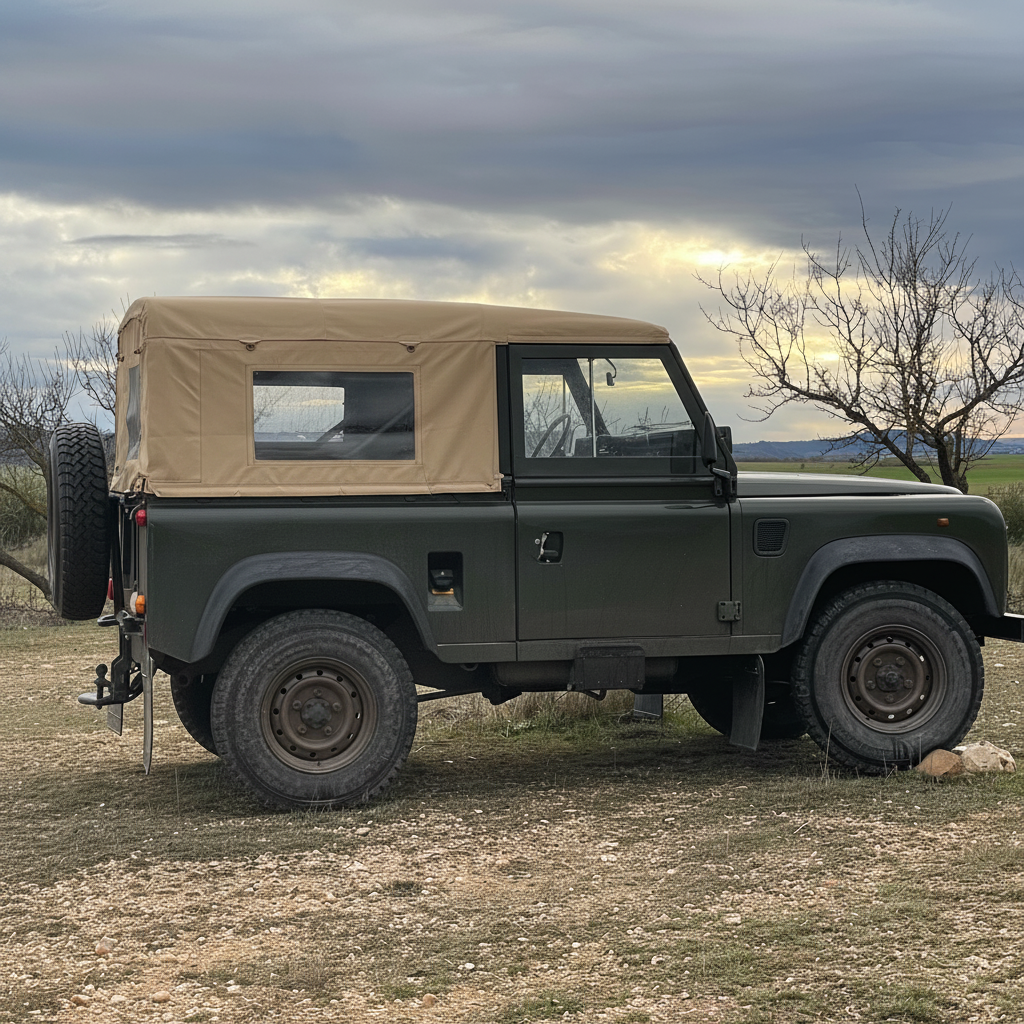 90" - Full Hood - With Side Windows (WSW)- Land Rover Defender - (No NAS)