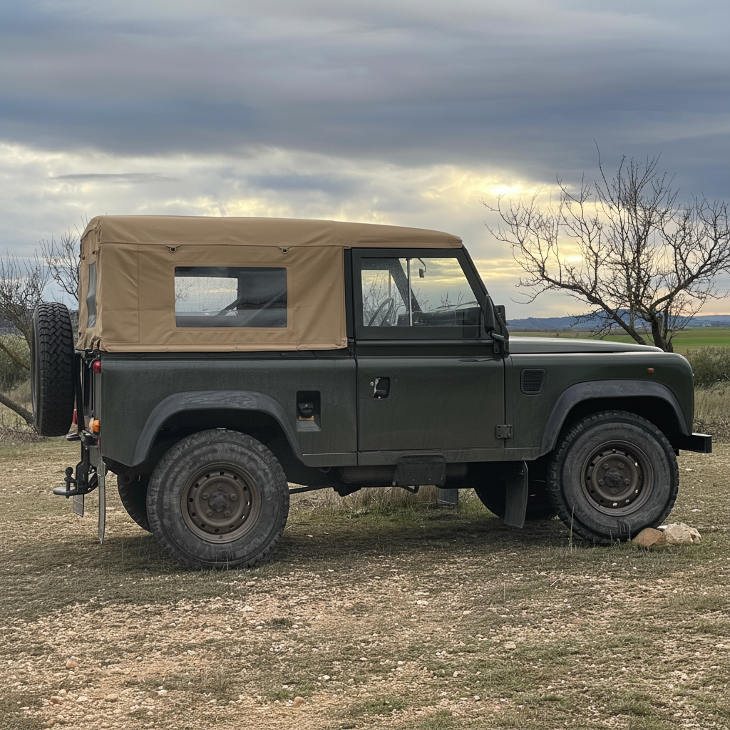 90" - Full Hood - With Side Windows (WSW)- Land Rover Defender - (No NAS)