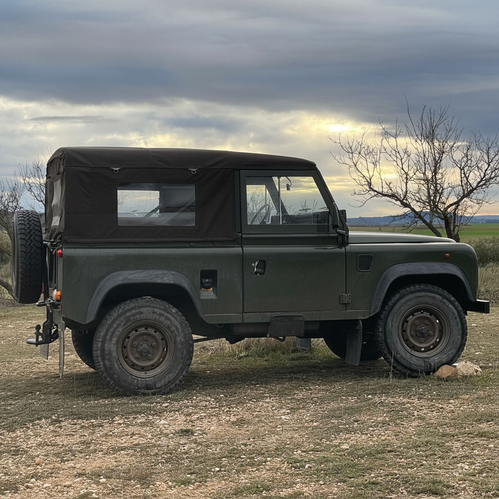 90" - Full Hood - With Side Windows (WSW)- Land Rover Defender - (No NAS)