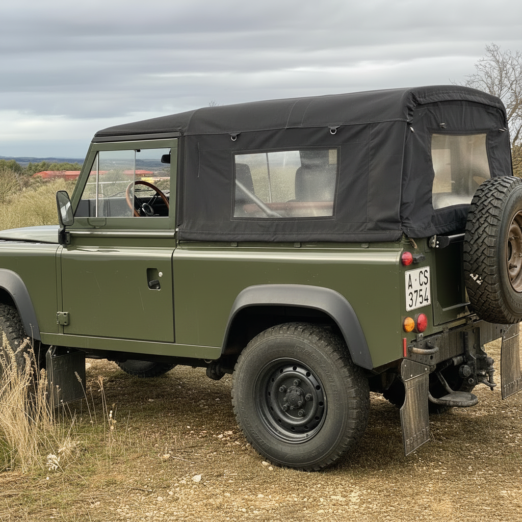 90" - Full Hood - With Side Windows (WSW)- Land Rover Defender - (No NAS)
