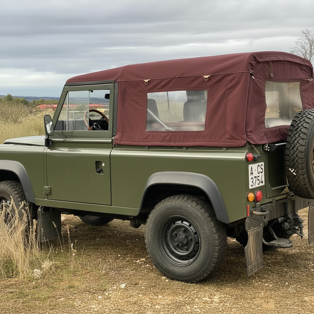 90" - Full Hood - With Side Windows (WSW)- Land Rover Defender - (No NAS)
