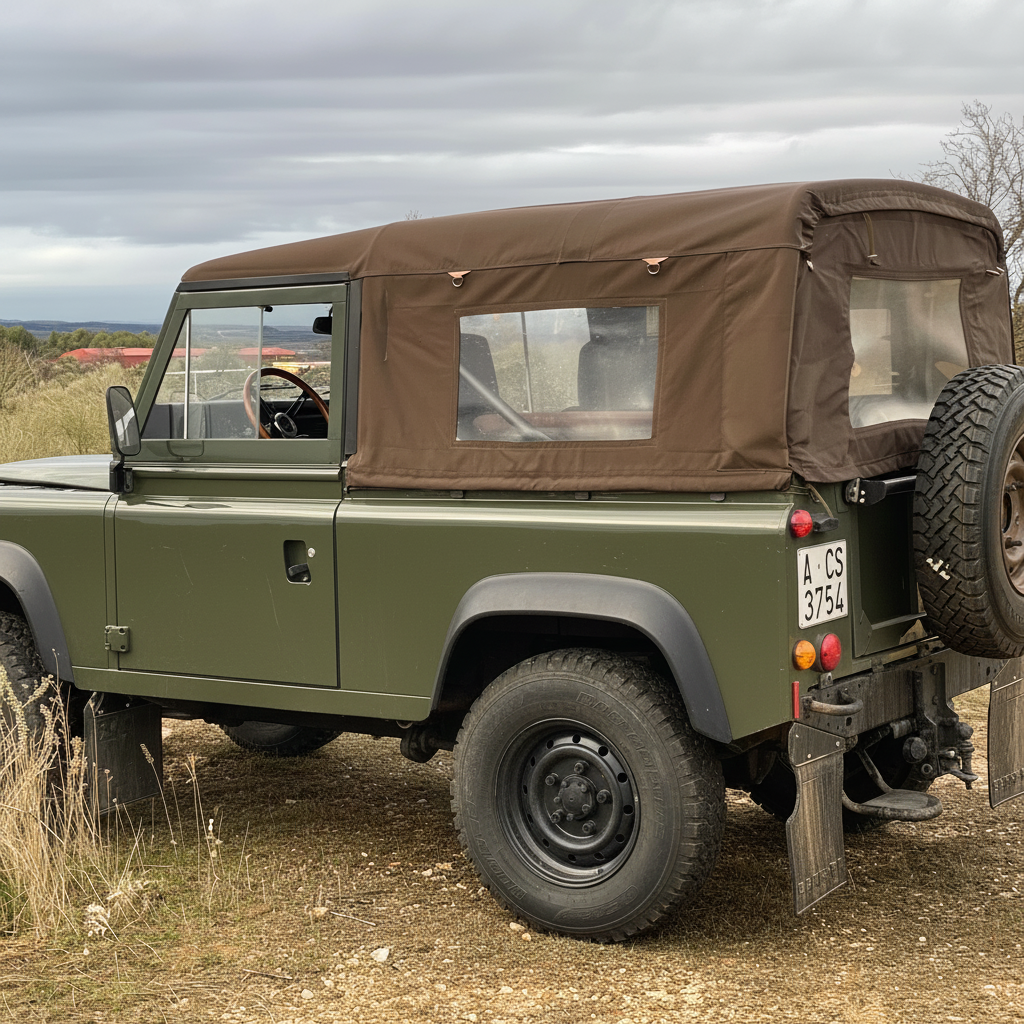 90" - Full Hood - With Side Windows (WSW)- Land Rover Defender - (No NAS)
