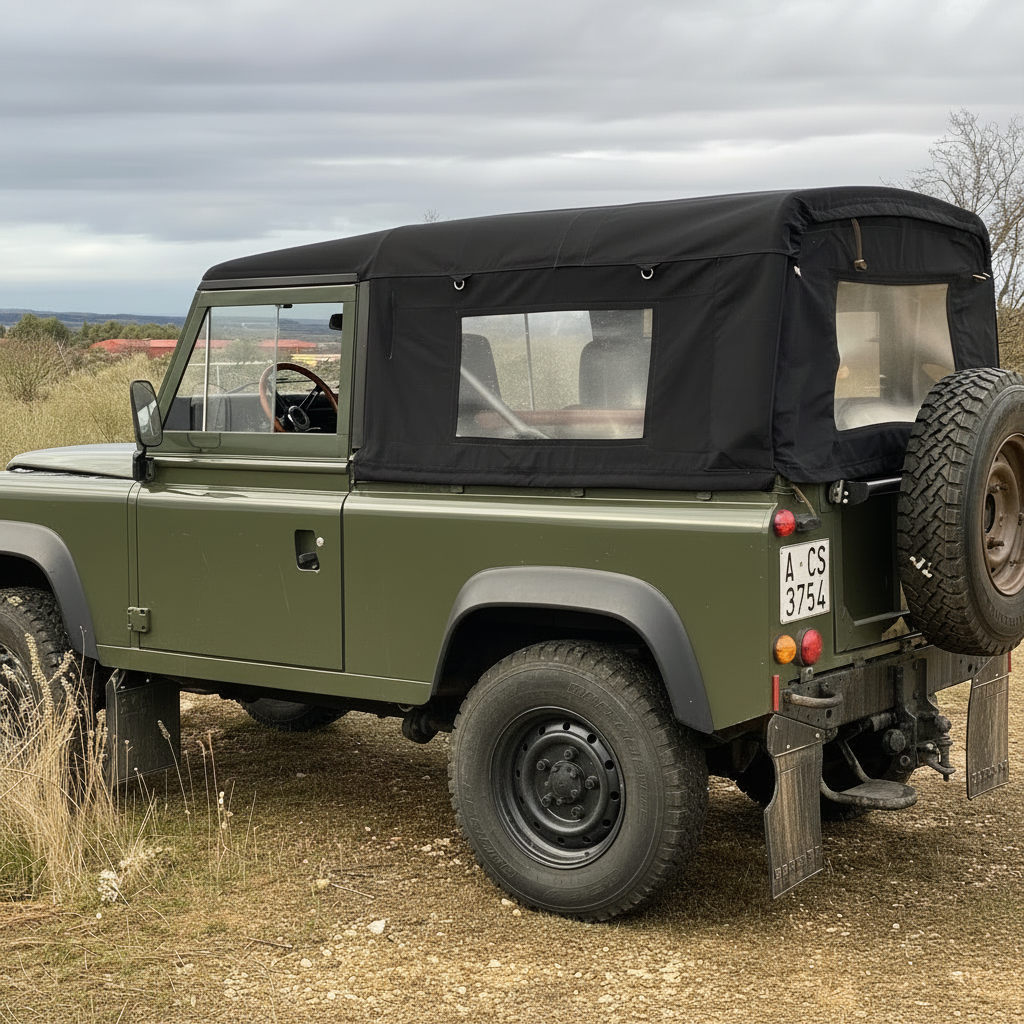 90" - Full Hood - With Side Windows (WSW)- Land Rover Defender - (No NAS)