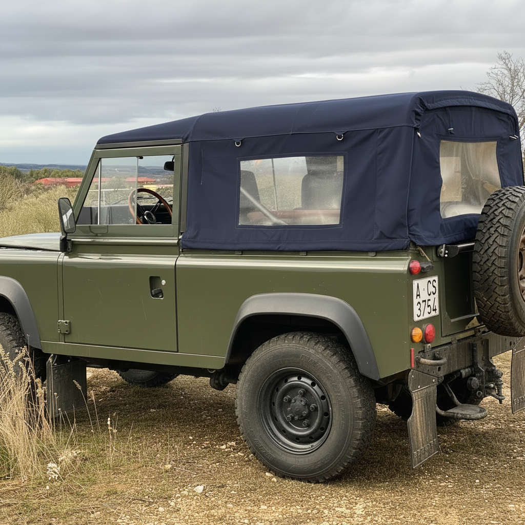 90" - Full Hood - With Side Windows (WSW)- Land Rover Defender - (No NAS)