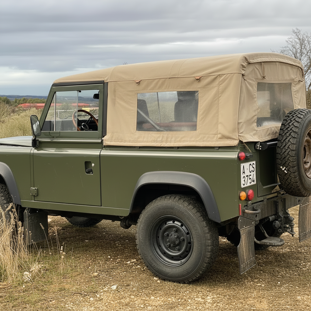 90" - Full Hood - With Side Windows (WSW)- Land Rover Defender - (No NAS)