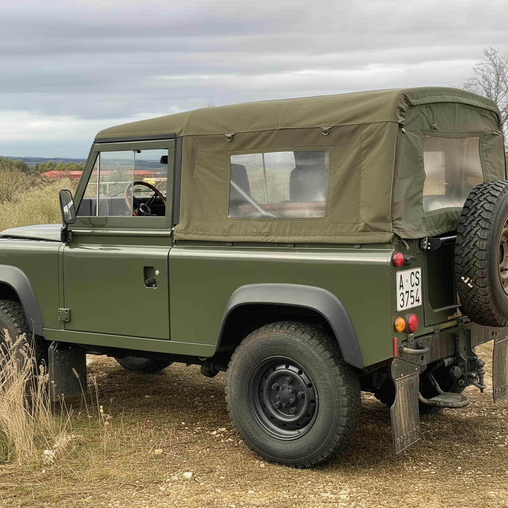 90" - Full Hood - With Side Windows (WSW)- Land Rover Defender - (No NAS)