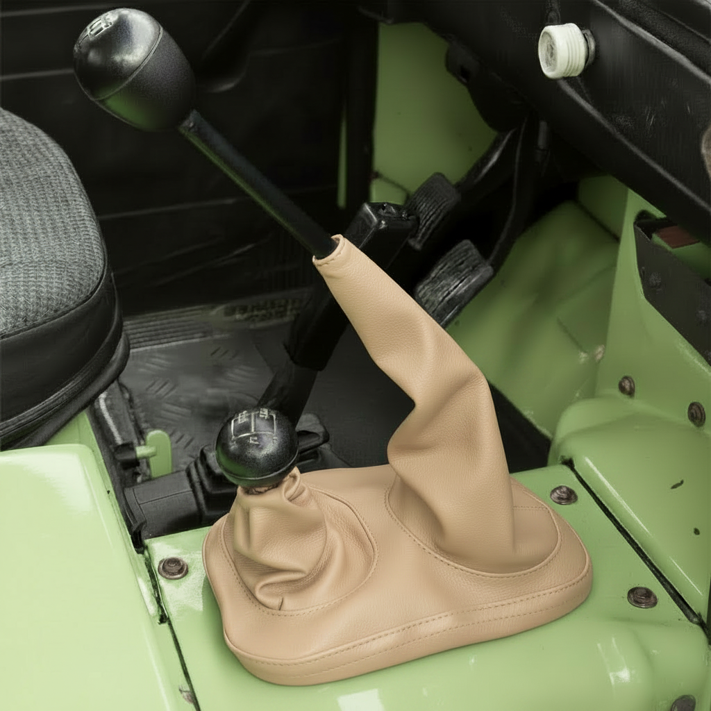 Land Rover DEFENDER - Gear And Transfer Box Gaiter Kit - PU Leather - SenorBarbo