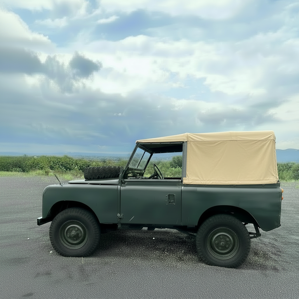 88" - Full Hood - No Side Windows (NSW) - Land Rover Series