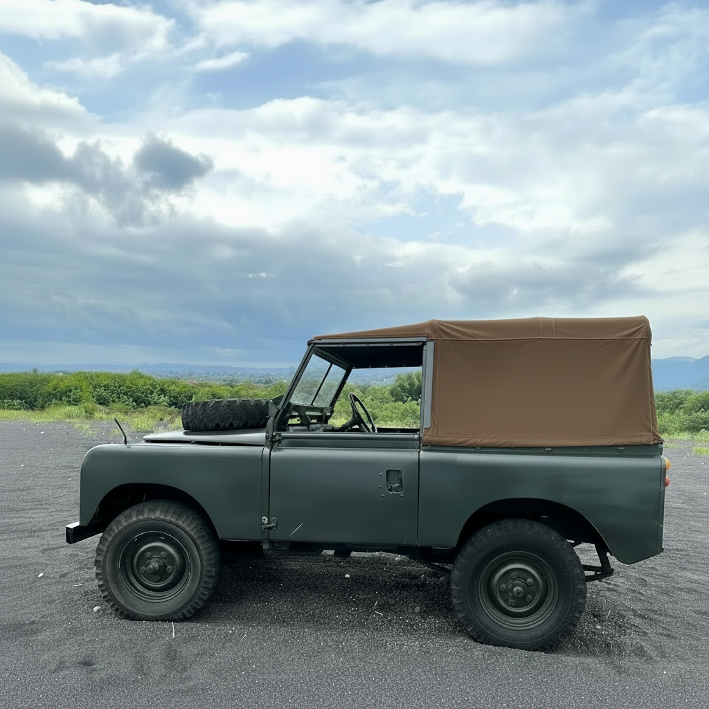 88" - Full Hood - No Side Windows (NSW) - Land Rover Series