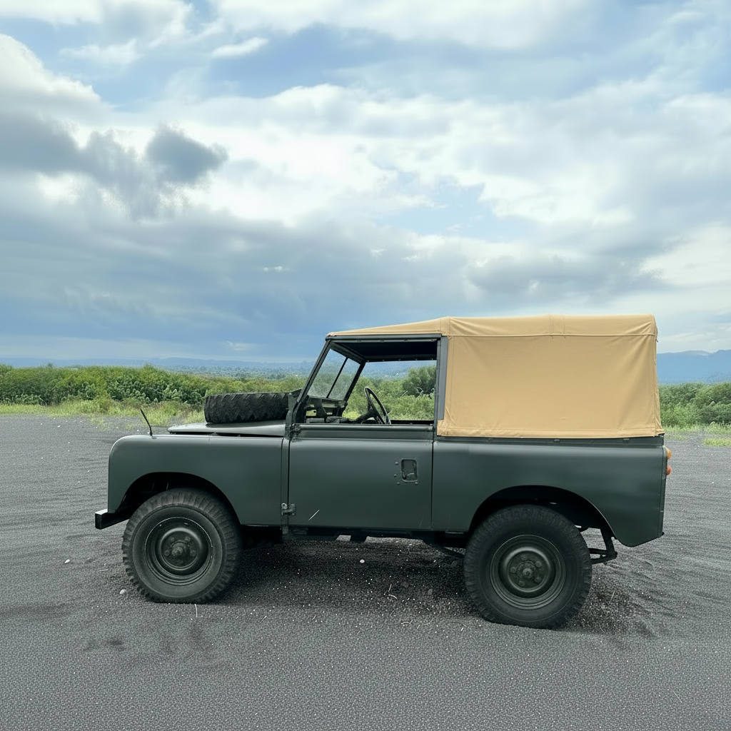 88" - Full Hood - No Side Windows (NSW) - Land Rover Series