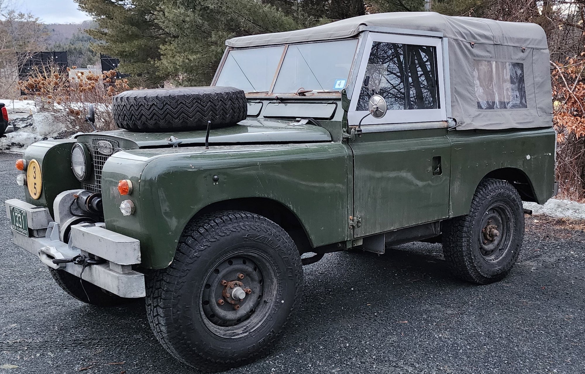 88&quot; - Land Rover Series - Full Hood - With Side Windows (WSW)