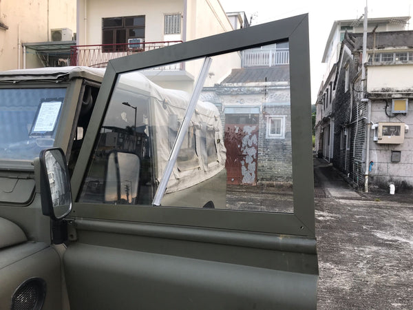 Front Door Top - Windows - SET (LH + RH + Sliding Glass) - Land Rover ...