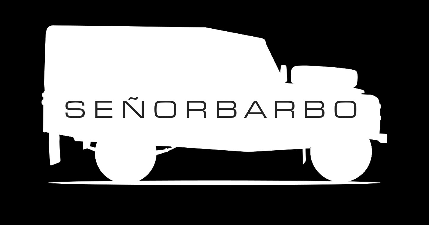 Logo SenorBarbo white