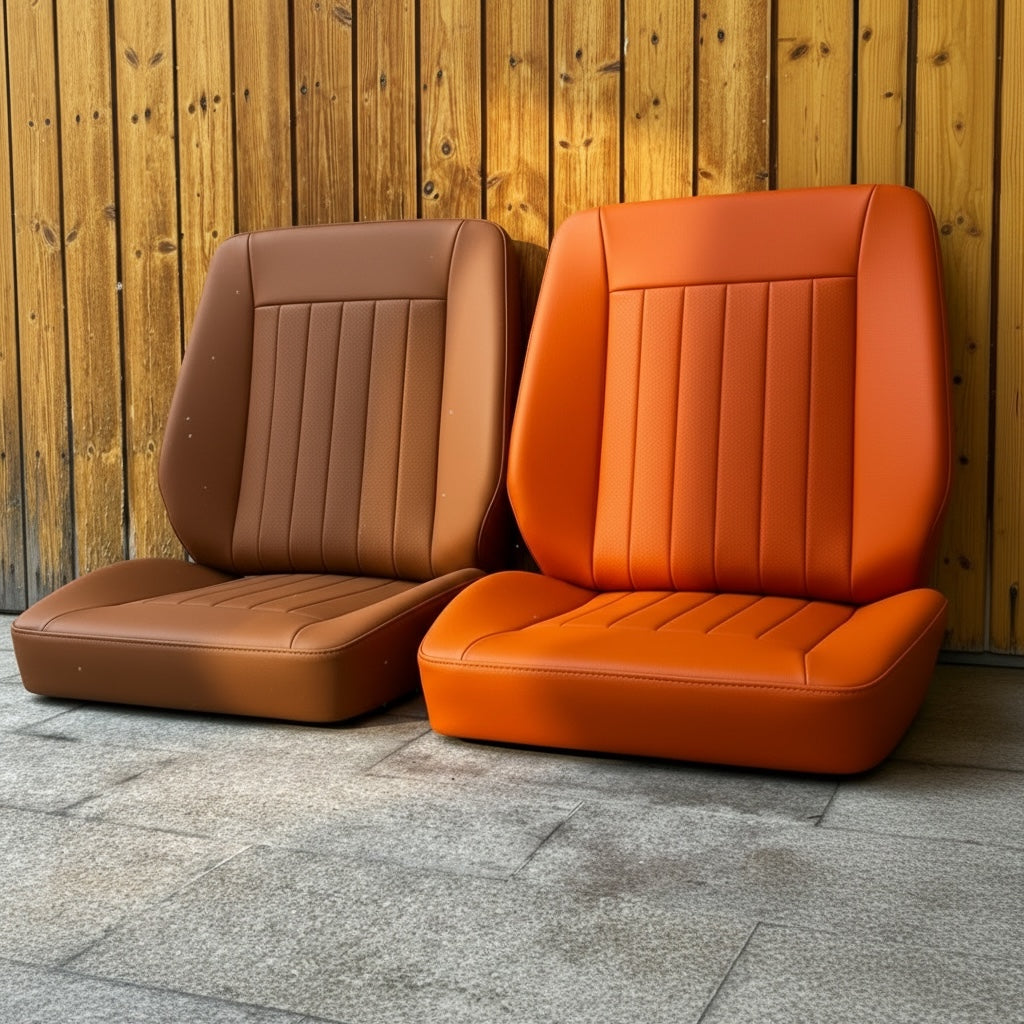 COMFORT - "Deluxe" Seats - Front - Land Rover SERIES (2 or 3 Seats)