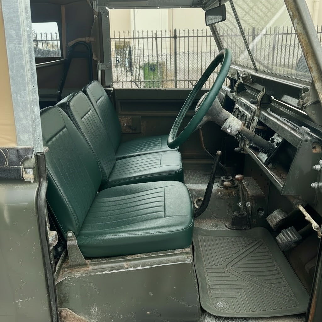 COMFORT - "Deluxe" Seats - Front - Land Rover SERIES (2 or 3 Seats)