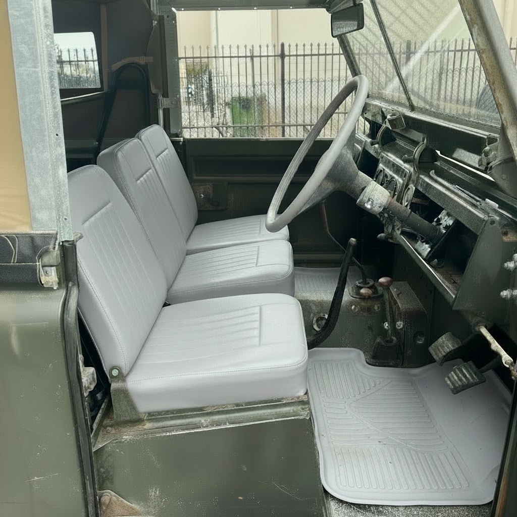 COMFORT - "Deluxe" Seats - Front - Land Rover SERIES (2 or 3 Seats)