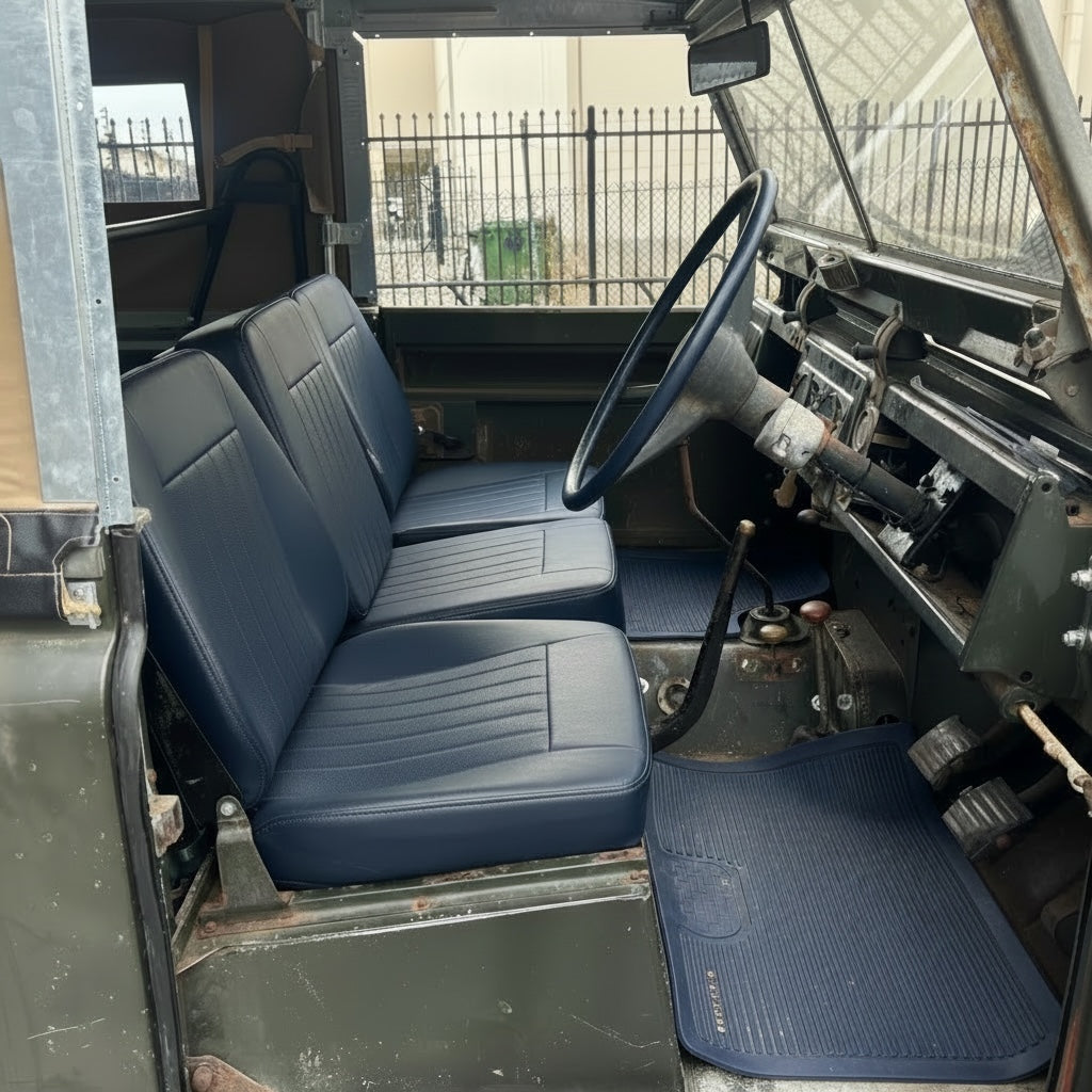 COMFORT - "Deluxe" Seats - Front - Land Rover SERIES (2 or 3 Seats)