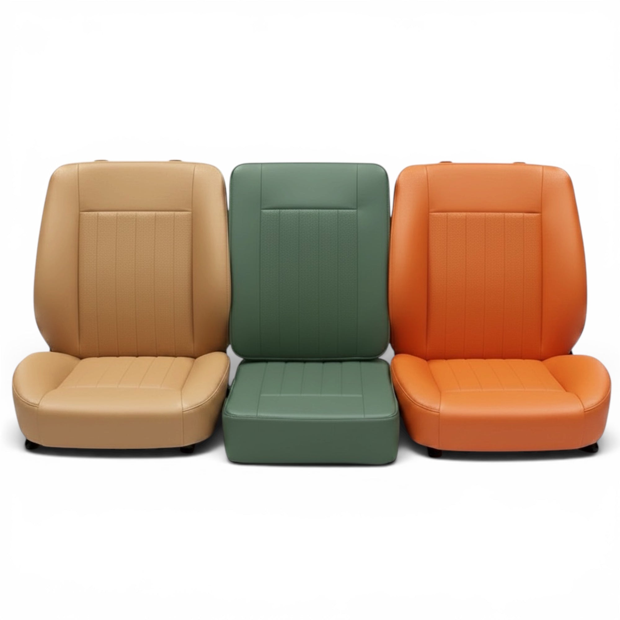 COMFORT - "Deluxe" Seats - Front - Land Rover SERIES (2 or 3 Seats)