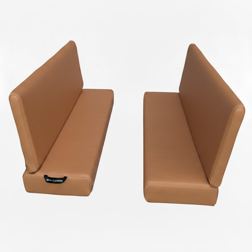 CLASSIC -  2 Man Bench Seats - Inward Facing - Land Rover  SERIES/DEFENDER - (RH+LH BASE &amp; BACK)
